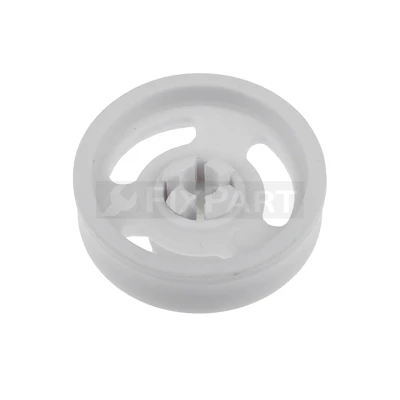 Afbeelding van Roulette de panier Whirlpool Indesit 482000009033 lave vaisselle C00311731 wiel onderkorf