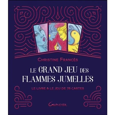 Image de le Grand jeu des Flammes Jumelles livre &amp; de 78 cartes Coffret