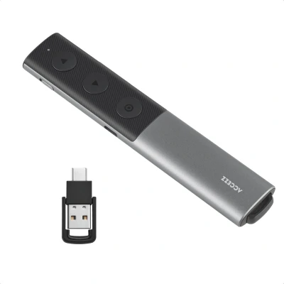 Afbeelding van Accezz Presentatie Klikker Presenter met Laserpointer Zwart