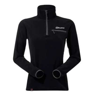 Afbeelding van Berghaus Prism 2.0 dames microfoon met rits, zwart/zwart