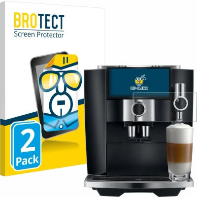 Afbeelding van BROTECT Screenprotector voor Jura J8 twin Folie Beschermfolie transparant (2 Stuks)
