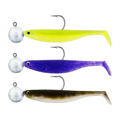 Afbeelding van Westin Shadteez Slim R &#039;N 5cm Dark Water Mix 16 Loodvrij (3 stuks) Shad