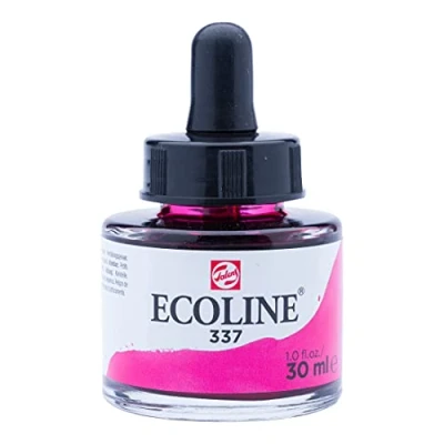Afbeelding van Talens Ecoline waterverf flacon van 30 ml, magenta