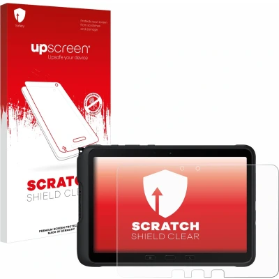 Afbeelding van upscreen Screenprotector voor Samsung Galaxy Tab Active 4 Pro (Landschapsmodus) Folie Beschermfolie transparant