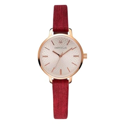 Afbeelding van Orphelia PIXI Horloge, Dames, Maat: One Size, Red