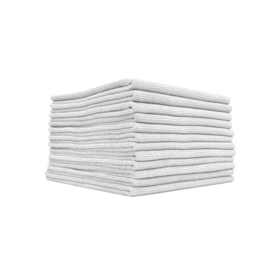Afbeelding van The Rag Company Edgeless Pearl Professionele microvezelhanddoek voor het egaliseren van keramische coatings en verwijderen afdichting, krasvrij, zonder etiketten, 320 g/m², 40,6 x
