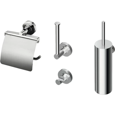 Afbeelding van Ideal Standard Iom toiletaccessoires set met handdoekhaak,