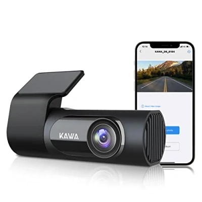 Afbeelding van KAWA D6 Dashcam 2K 1440P Full QHD met Ingebouwde WLAN