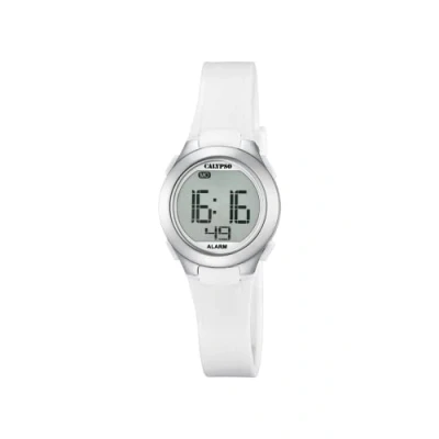 Afbeelding van Calypso Klok K5677/1, LCD/Wit, armband, Armband