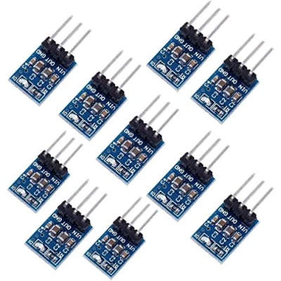 Afbeelding van Fasizi 10 stuks 3,3 DC spanningsregelaar verhoger voedingsmodule 4,75 V 12 naar 800 mA