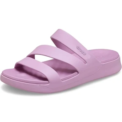 Afbeelding van Crocs Getaway Strappy Damessandalen, hortensia