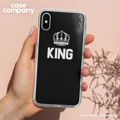 Afbeelding van Case Company® hoesje geschikt voor Xiaomi 13 King zwart Soft Cover Telefoonhoesje Bescherming aan alle Kanten en Schermrand