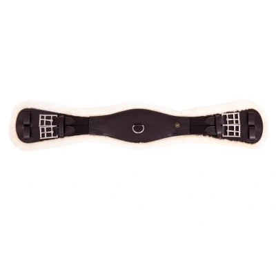 Image de BR anatomic dressage girth Lincoln Sheepskin