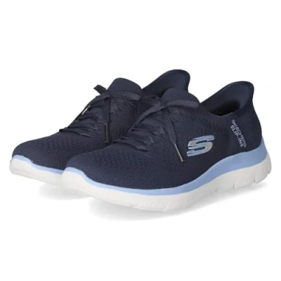 Afbeelding van Skechers Slip Ins: Summits New Daily, Vrouwen, Marineblauw, Sneakers, maat: 39