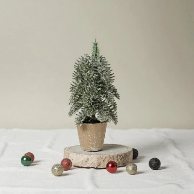 Afbeelding van Micro Kerstboompje Type A Kerstdecoratie 20 cm hoog