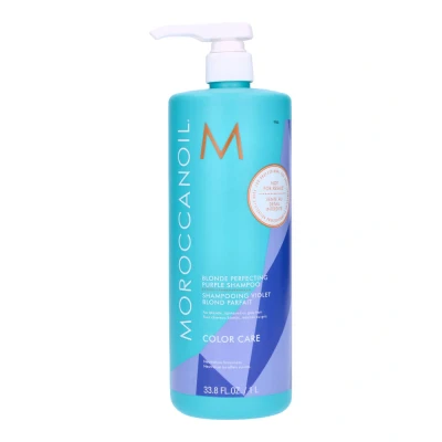 Afbeelding van Moroccanoil Blonde Perfecting Purple Shampoo 1000 ml