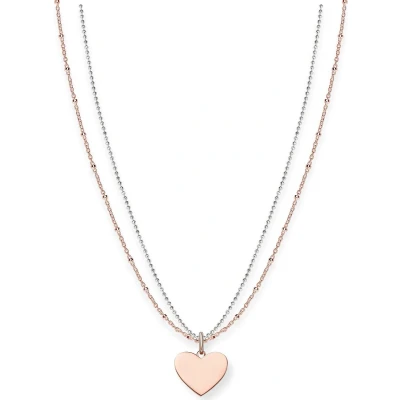 Afbeelding van Thomas SABO LOVE Classics Ketting, Dames, Maat: 45, Rose gold