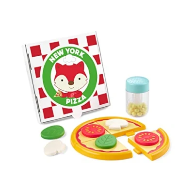 Afbeelding van Skip hop Fox Pizza Set Speelgoedeten en drinken Kaasschudder Met pizzadoos