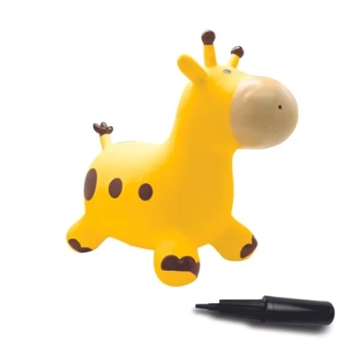 Image de Girafe sauteuse gonflable Lexibook 45 cm H Pompe manuelle incluse Dés 3 ans