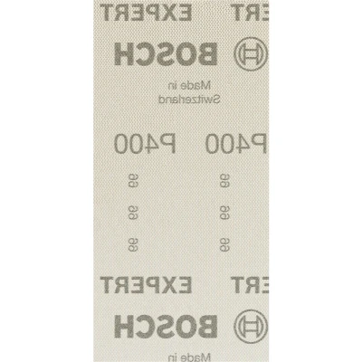 Image de BOSCH 2608900760 Filet de ponçage Expert M480 Best for Wood and Paint, 93 x 186 mm, 400 grit (50 pcs)