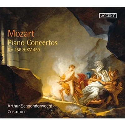 Afbeelding van Arthur Schoonderwoerd, Cristofori Mozart: Piano Concertos K456 &amp; 459 (CD)