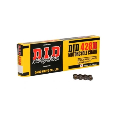 Image de Chaîne de transmission D.I.D 428 D noir/noir 134 maillons
