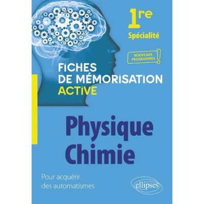 Image de Spécialité Physique chimie Première Nouveaux programmes