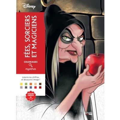 Afbeelding van DISNEY FEES SORCIERS ET MAGICIENS COLORIAGES MYSTERES