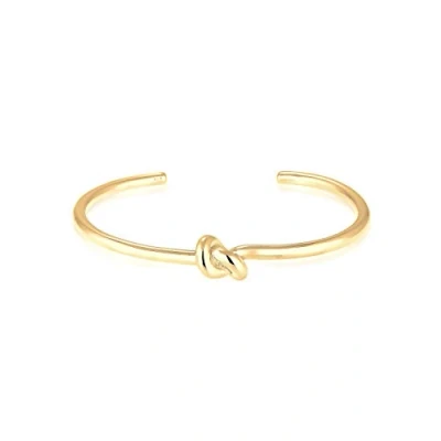 Afbeelding van Elli KNOT Basic Armband goldcoloured, Dames, Maat: 17, Gold coloured