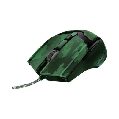 Image de Trust GXT 101D Gav Optical Gaming Mouse Souris ergonomique pour droitiers optique 6 boutons filaire USB camouflage jungle