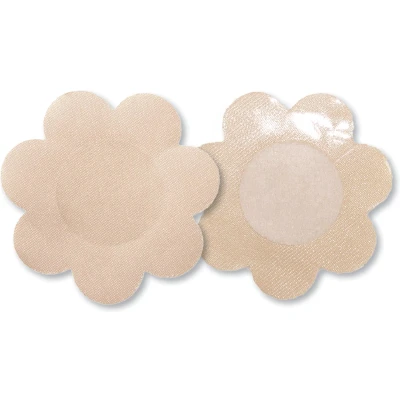 Afbeelding van MAGIC Bodyfashion dames Secret Covers tepelplakkers in 7 pack de kleur Lichtbruin, maat: S/M