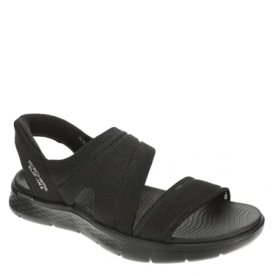 Afbeelding van Skechers Slip ins Go Walk Flex Zandal Enticing Dames Sandalen Zwart