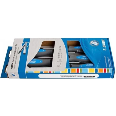 Afbeelding van UNIOR SET SCHROEVENDRAAIER SL 4.0 5.5 6.5 PZ 1 2 / 5 PCS