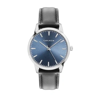 Afbeelding van Carlheim Horloge, Heren, Maat: One Size, Silver/blue