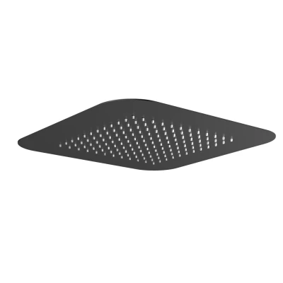 Afbeelding van HotBath Gal Inbouw hoofddouche 42 x cm Geborsteld Gunmetal PVD M147BGP