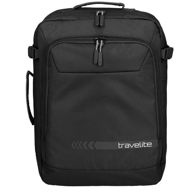 Afbeelding van Travelite Handbagage, rugzak/rugzak met slang, zwart, rugzak 50 cm, dagrugzak, zwart., Dagrugzak