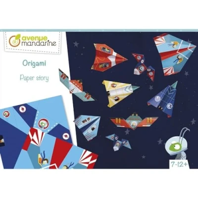 Afbeelding van Creatieve doos Origami vliegtuigen raketten KC126C