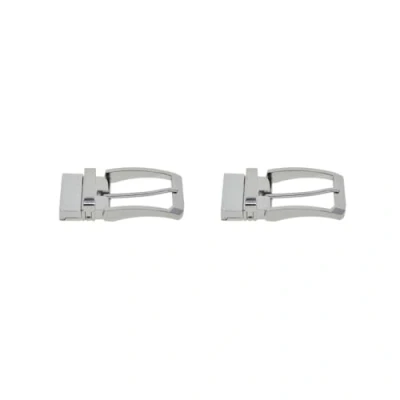 Afbeelding van Paowsietiviity Omkeerbare metalen riemgesp van 3,5 cm, Set 2 (zilver)