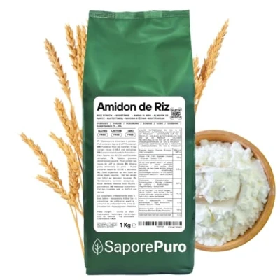Afbeelding van Saporepuro Rijstzetmeel 1 kg glutenvrij