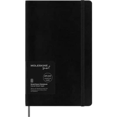 Afbeelding van Moleskine Notitieboek Smart Collectie Large Zachte Kaft Gelinieerd Zwart