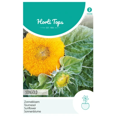 Afbeelding van Helianthus Annuus Sungold Dubbelbl. Laag Buzzy