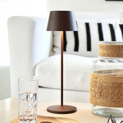 Afbeelding van LOOM DESIGN Modi LED terraslamp, corten