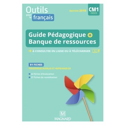 Image de Outils pour le Français CM1 (2019) Guide pédagogique papier + Banque de ressources à télécharger