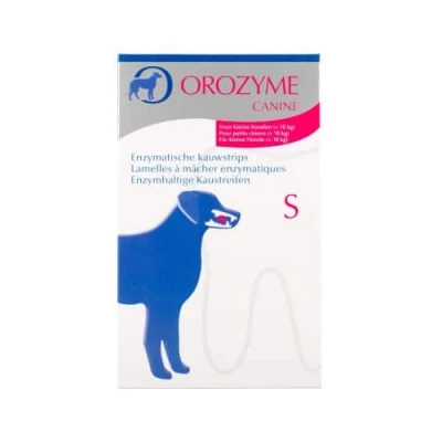 Afbeelding van Orozyme Canine Kauwstrips S 224 gram