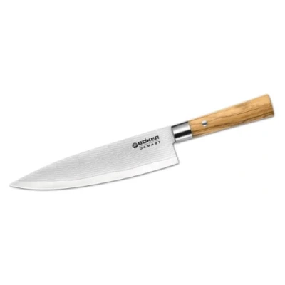 Afbeelding van Böker Koksmes damast Olive Grand