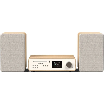 Afbeelding van Pure Classic Stereo Cotton White/Oak EU/UK