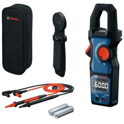 Afbeelding van BOSCH GMC 600 15 stroomtang met magnetische hanger in opbergetui (2x 1,5V AA batterij) 0601077601
