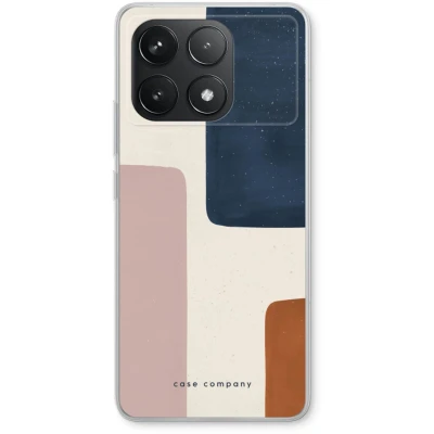 Afbeelding van Case Company® hoesje geschikt voor Xiaomi Poco F6 Pro Geo #5 Soft Cover Telefoonhoesje Bescherming aan alle Kanten en Schermrand
