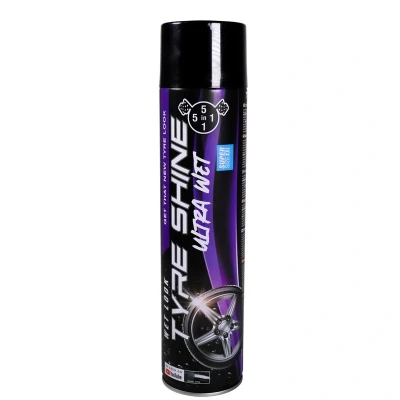 Afbeelding van 5in1 ultra wet tyre shine 650ml bandenglans middel bandenzwart