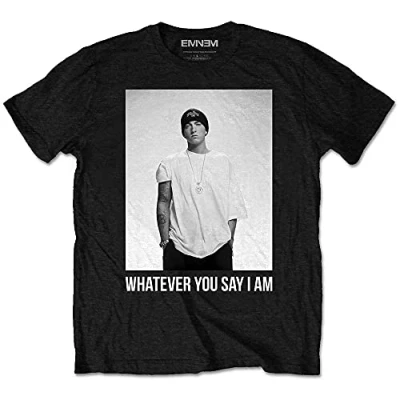 Afbeelding van Eminem Whatever Heren T shirt XXL Zwart